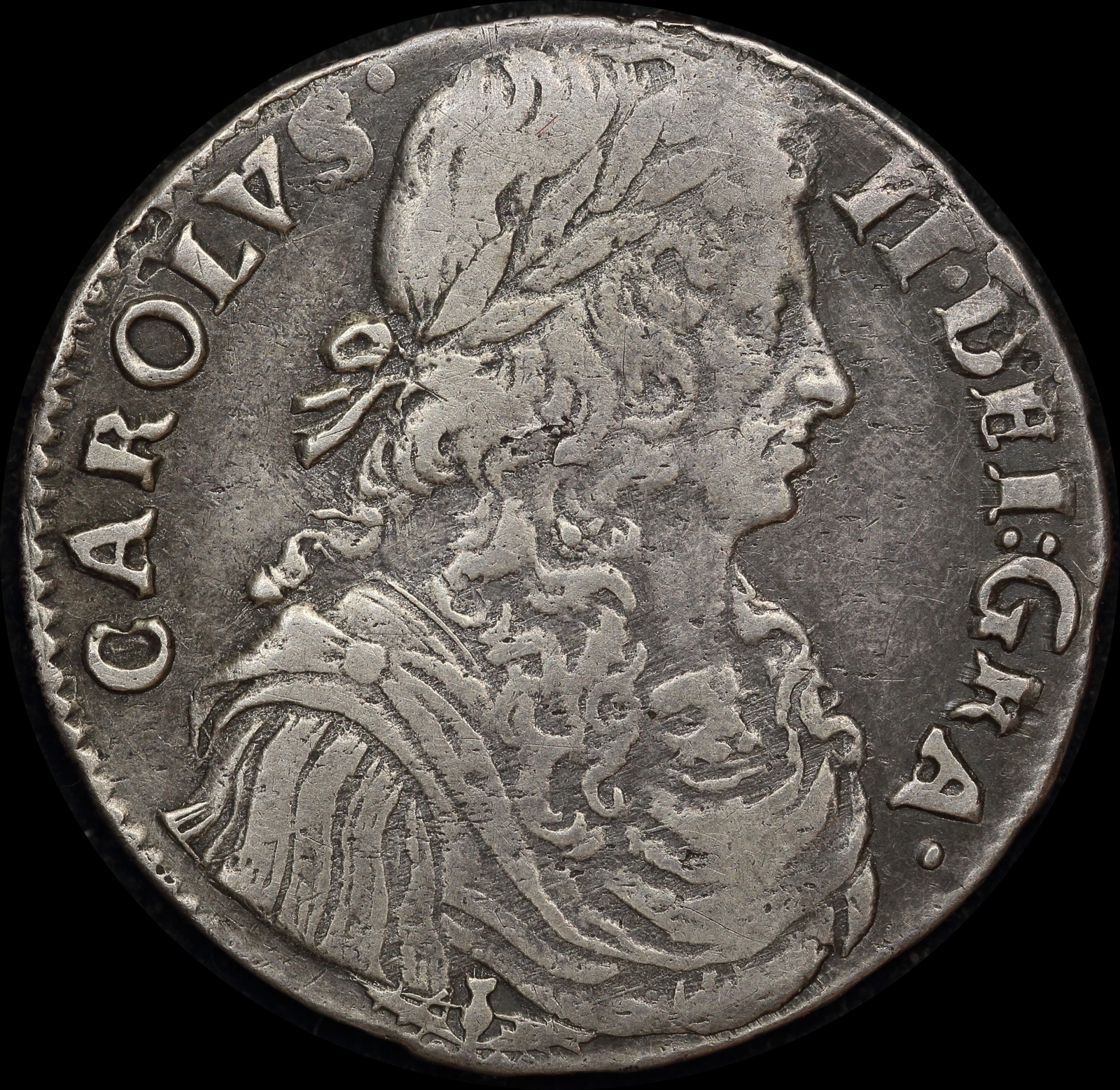 Scotland 1671 Silver Merk SC21M-050 Very Fine product image