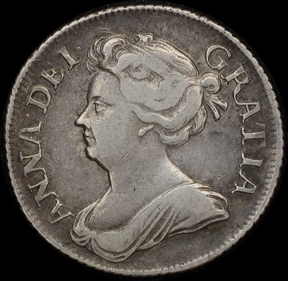 1709 Silver Shilling Anne S#3595A about VF product image