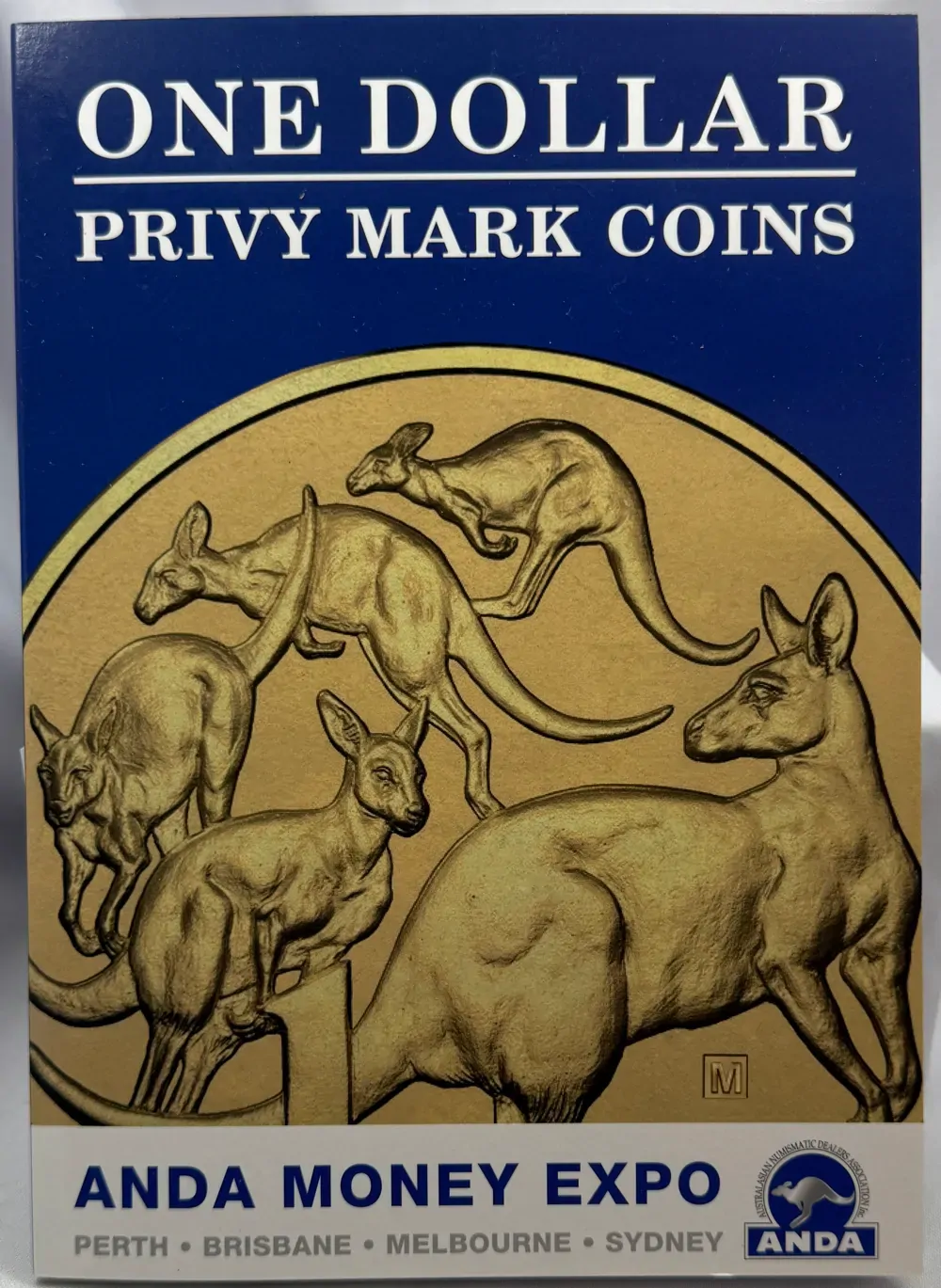 2017 1 Dollar 4 Coin Set ANDA Money Expo Privy Marks product image
