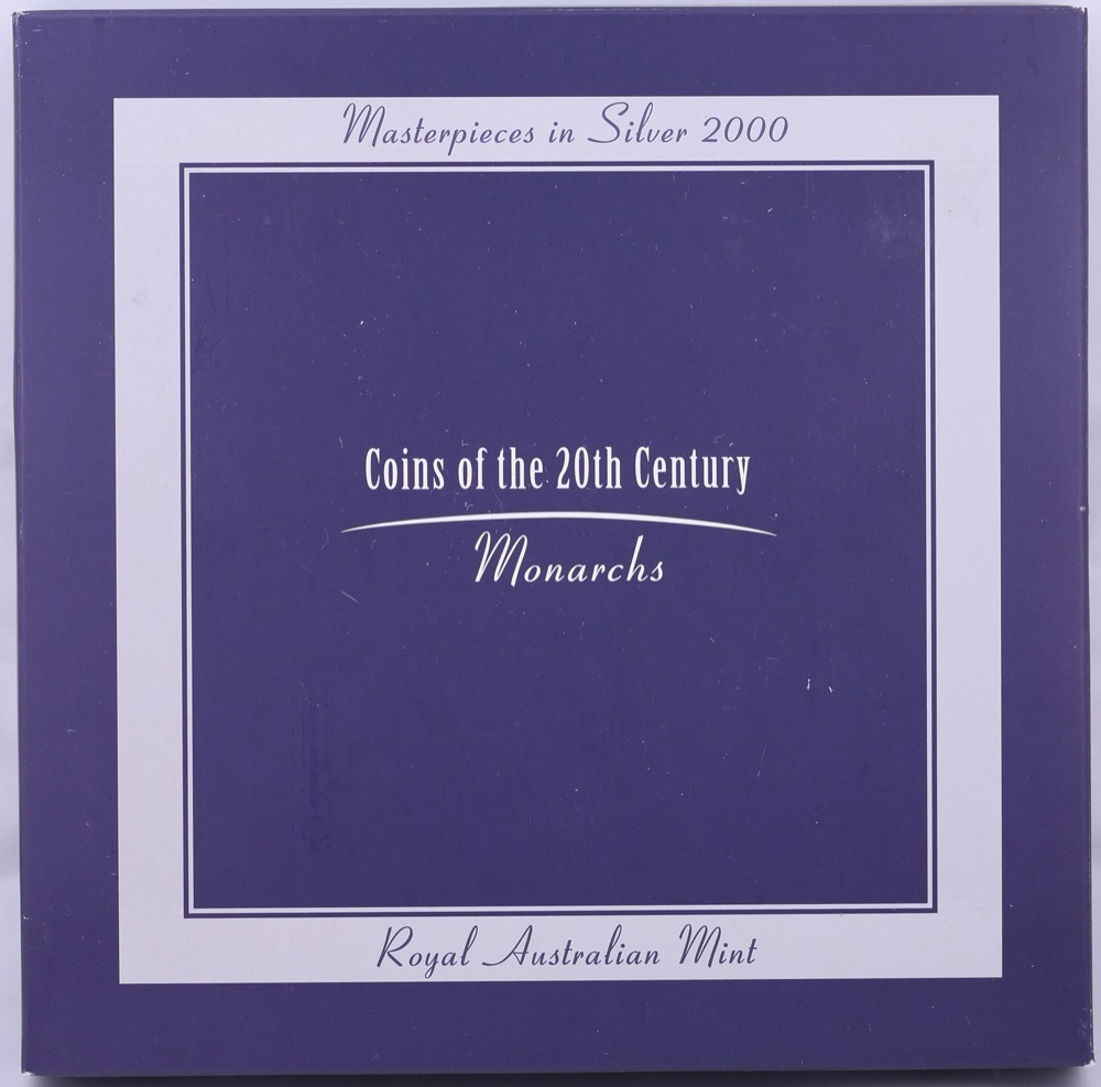2000 Masterpieces in Silver Proof Coin Set - Monarchs product image