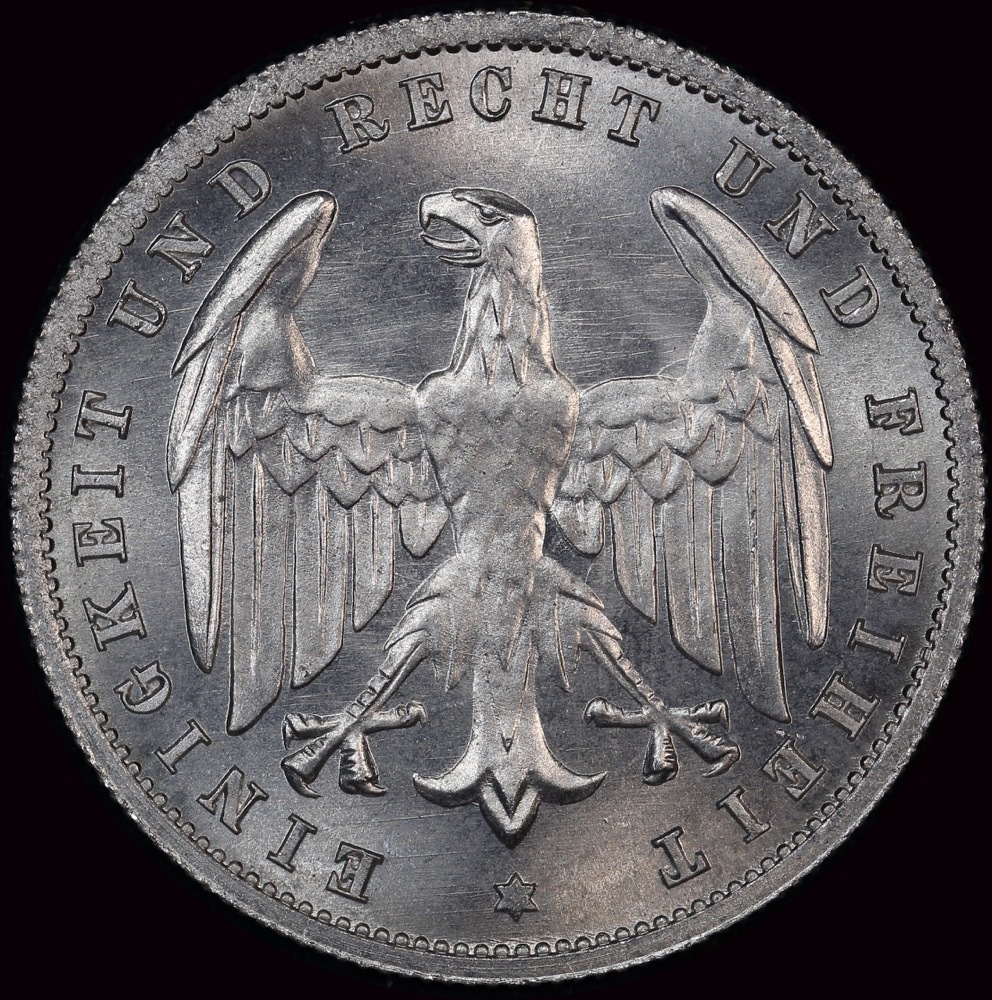 Germany 1923A Aluminum 500 Marks KM# 36 Gem Uncirculated product image
