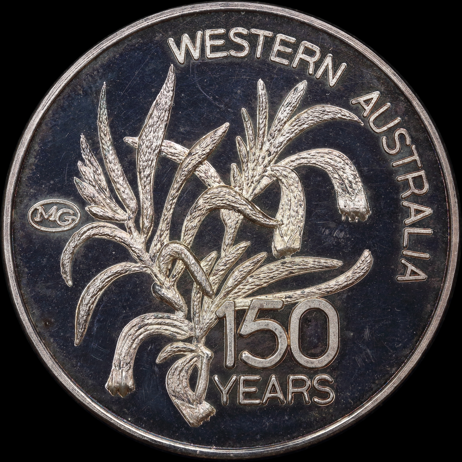 WA Matthey Garrett Sesquicentennial Medallion 1979 Silver  product image