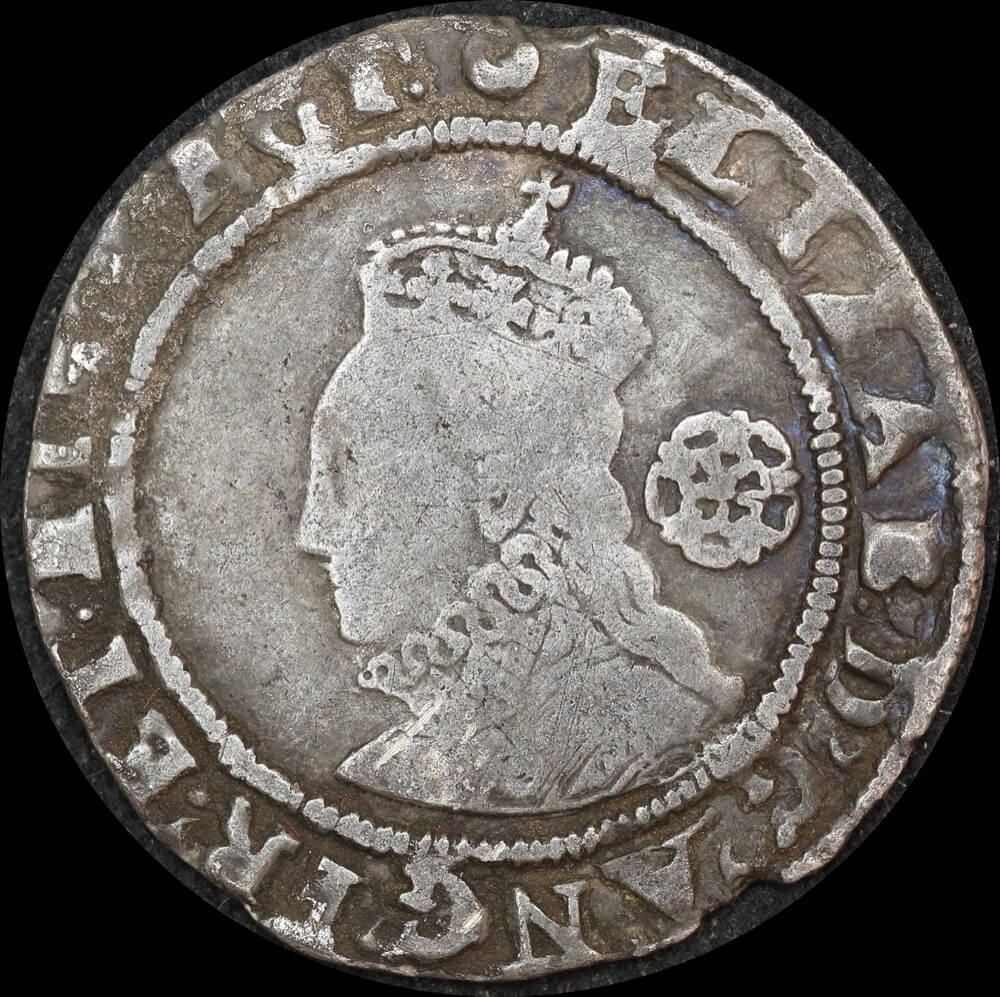 1587 Silver Sixpence Elizabeth I S#2578a good Fine product image