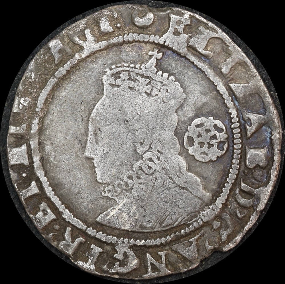1587 Silver Sixpence Elizabeth I S#2578a good Fine product image