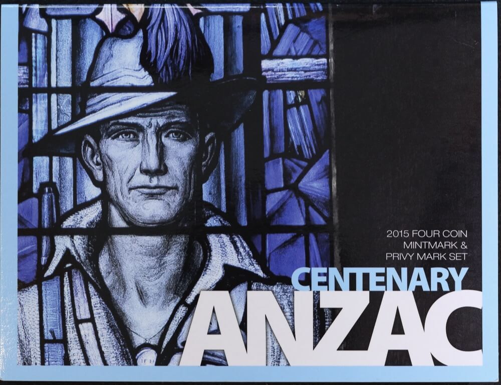 2015 Four Coin Privy Mark Set ANZAC Centenary product image