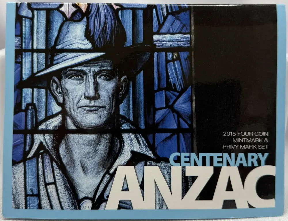 2015 4 Coin Privy Mark Set ANZAC Centenary product image