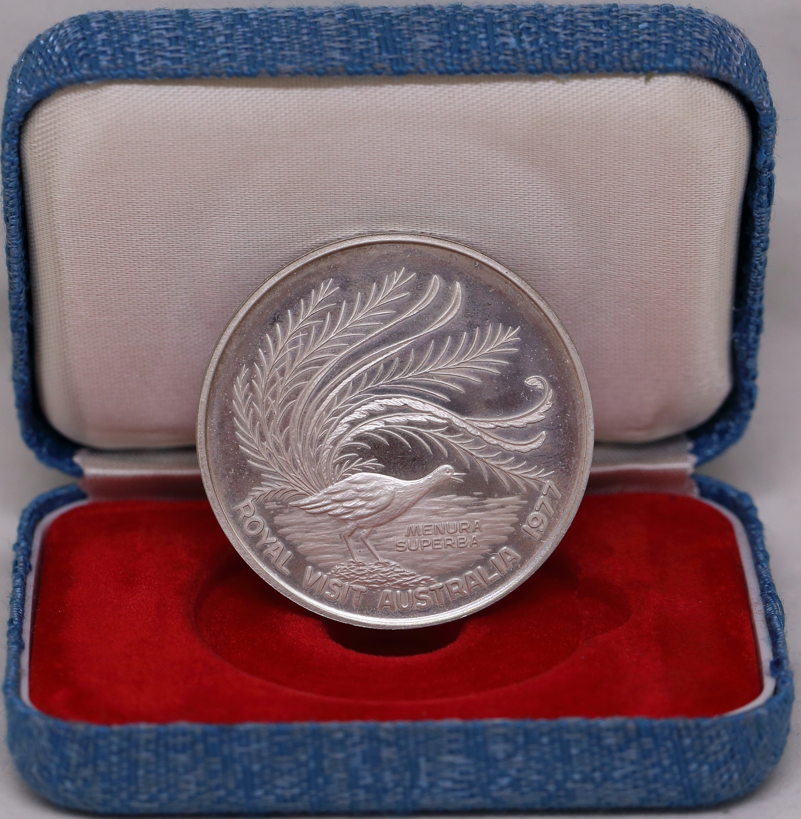 1977 Royal Visit Silver Medallion product image