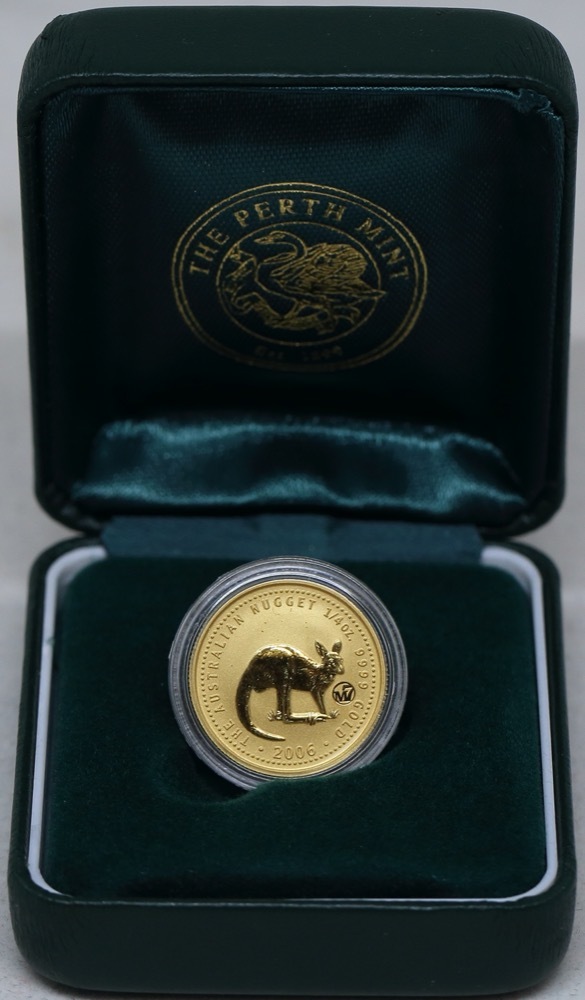 2006 Gold Quarter Ounce Specimen Coin Kangaroo Nugget M7 Privy product image