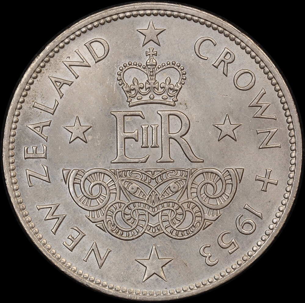 New Zealand 1953 Crown QEII Coronation KM#30 Uncirculated product image