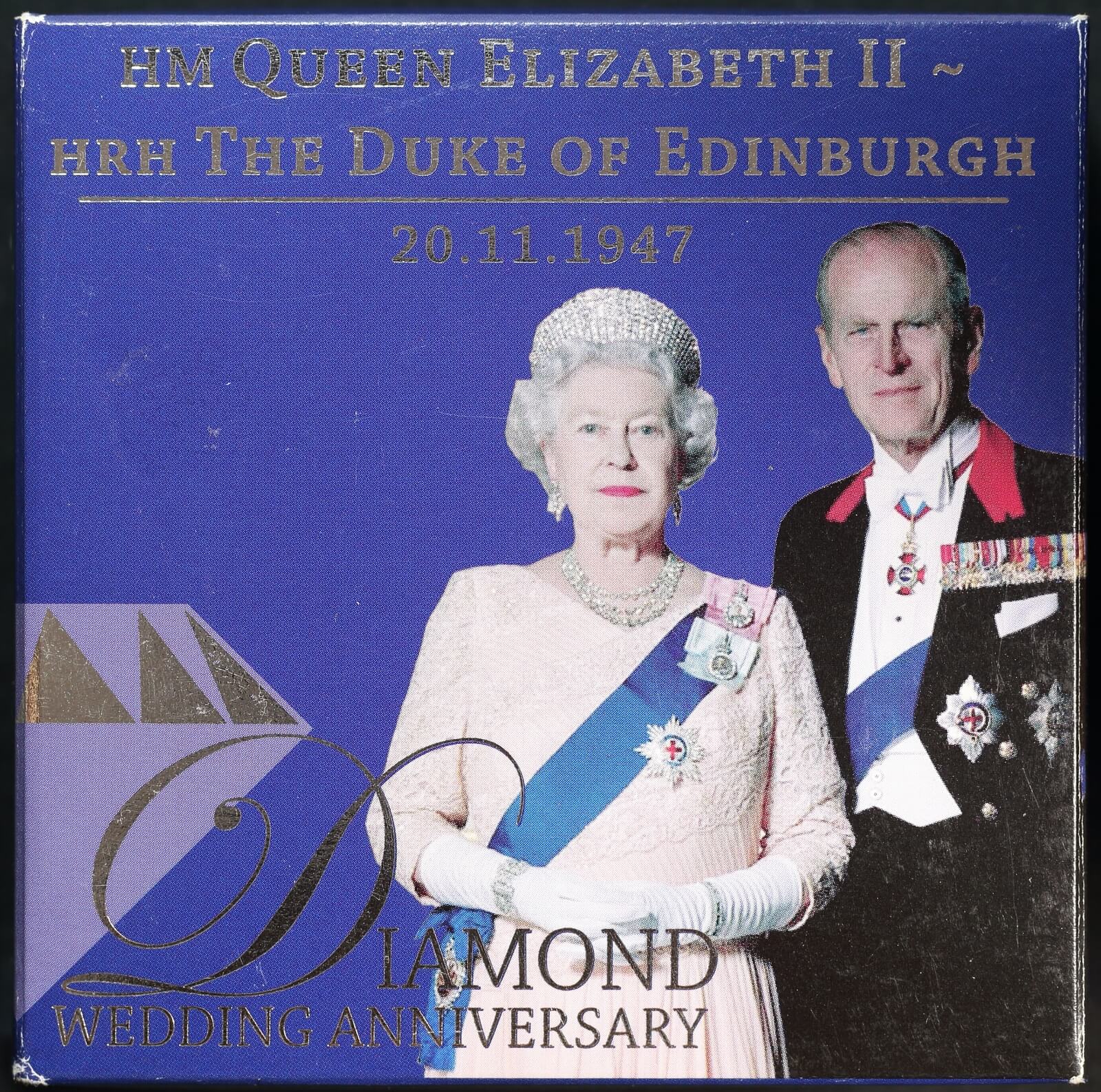 2007 Gold One Ounce Proof Coin Queen Elizabeth II Diamond Wedding Anniversary product image