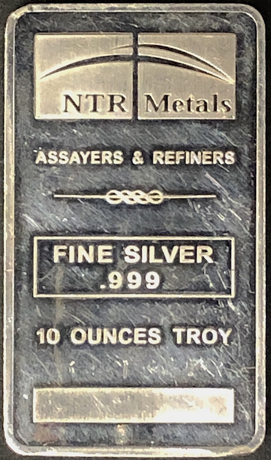 NTR Metals Silver 10 Ounce Ingot 99.99% Pure product image