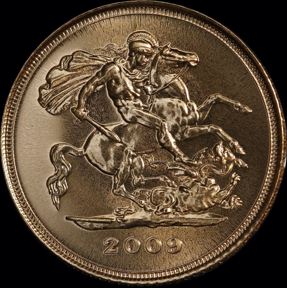 2009 Gold Half Sovereign Elizabeth II S#SB7 Choice Uncirculated product image