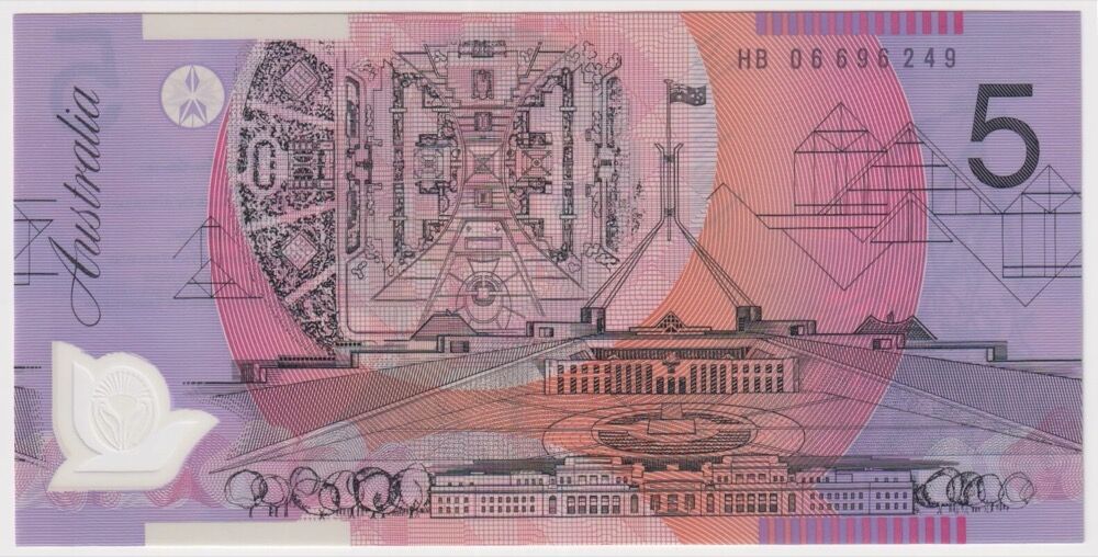 2006 $5 Note McFarlane/Henry HB06 Last Prefix 220dL Uncirculated product image