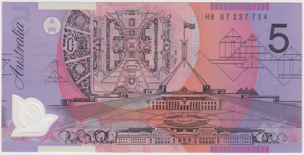 2007 $5 Note Stevens/Henry HB07 Last Prefix 221aL Uncirculated product image