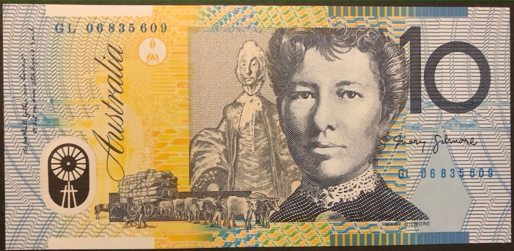 2006 $10 Note McFarlane/Henry GL06 Last Prefix 320cL Uncirculated product image