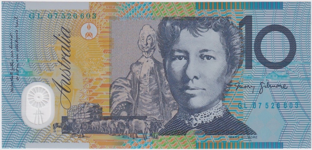 2007 $10 Note Stevens/Henry GL07 Last Prefix 321aL Uncirculated product image