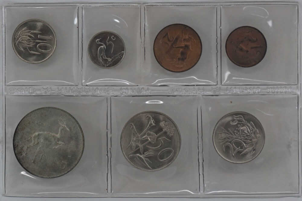 South Africa 1967 Uncirculated Mint Coin Set KM# MS1 product image