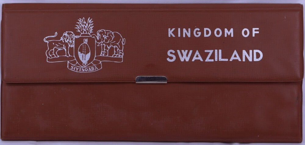 Swaziland 1974 Silver Poof Coin Set 75th Anniversary the Birth of King Sobhuza II KM# PS4 FDC product image