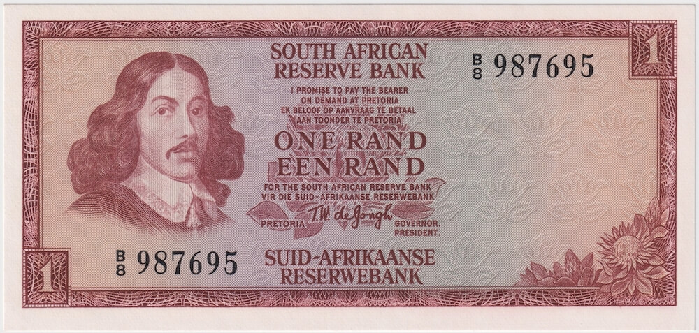 South Africa 1973 1 Rand P# 115a Uncirculated product image