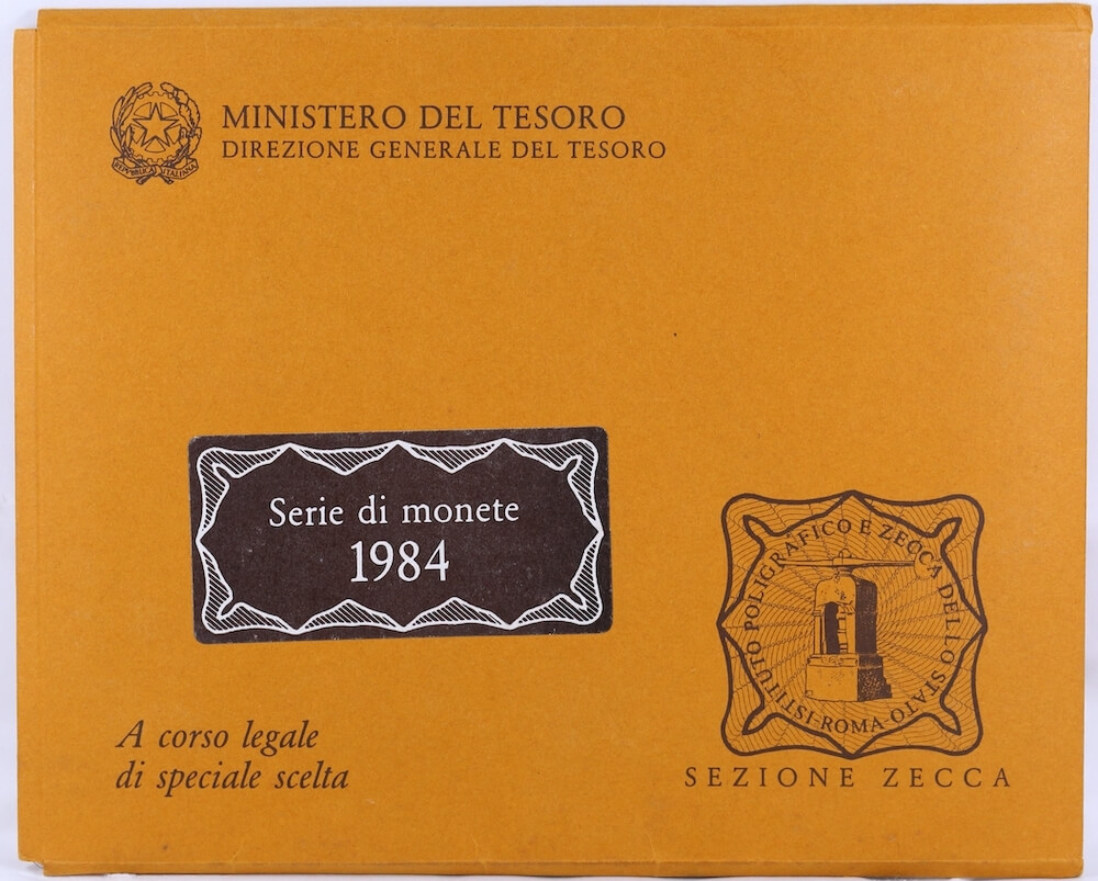 Italy 1984 Uncirculated Mint Coin Set KM# MS11  product image