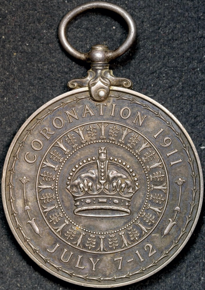 Great Britain 1911 Silver Visit to Ireland Medal product image