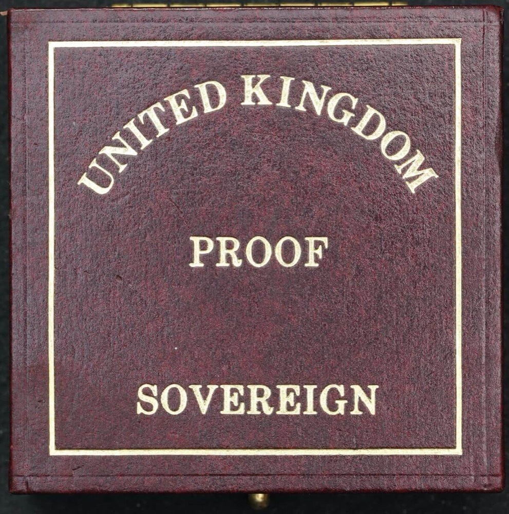 1999 Gold Proof Sovereign Elizabeth II S#SC4 In Presentation Case product image