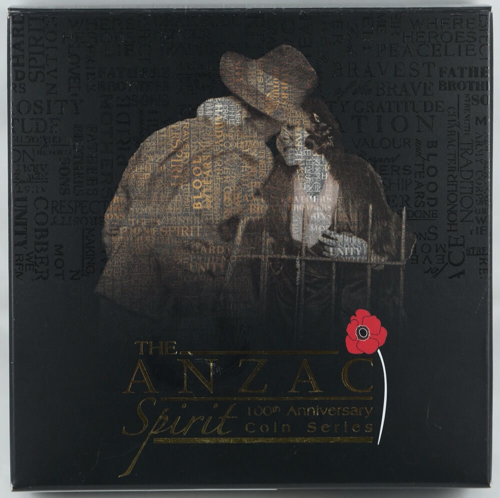 2018 Gold Quarter Ounce Proof Coin ANZAC Spirit 100th Anniversary Proof Coin Series We Will Remember Them product image