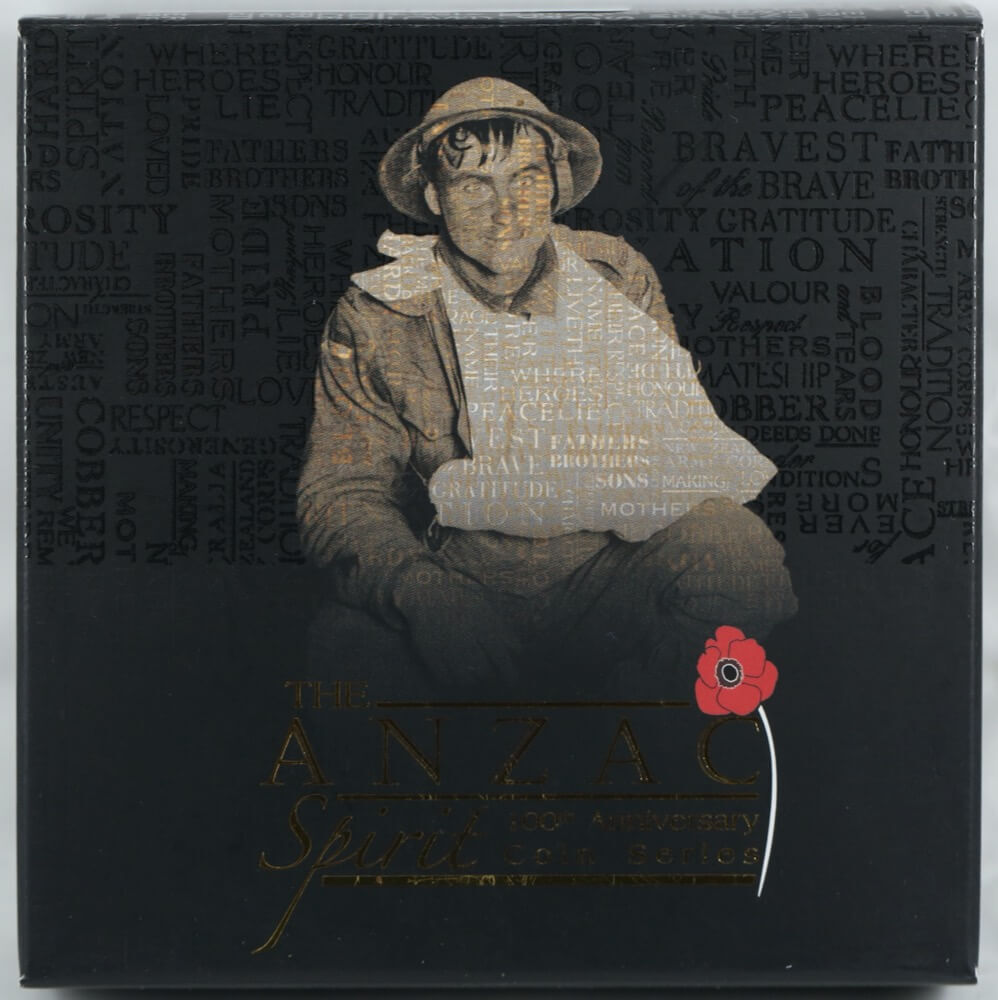 2017 Silver One Ounce Proof Coin ANZAC Spirit 100th Anniversary Proof Coin Series - Many Never Returned product image