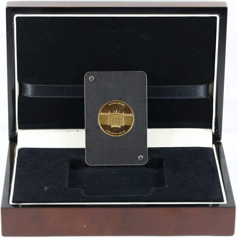 Dublin Mint 2016 Gold Proof Quarter Ounce Medal Easter Rising product image