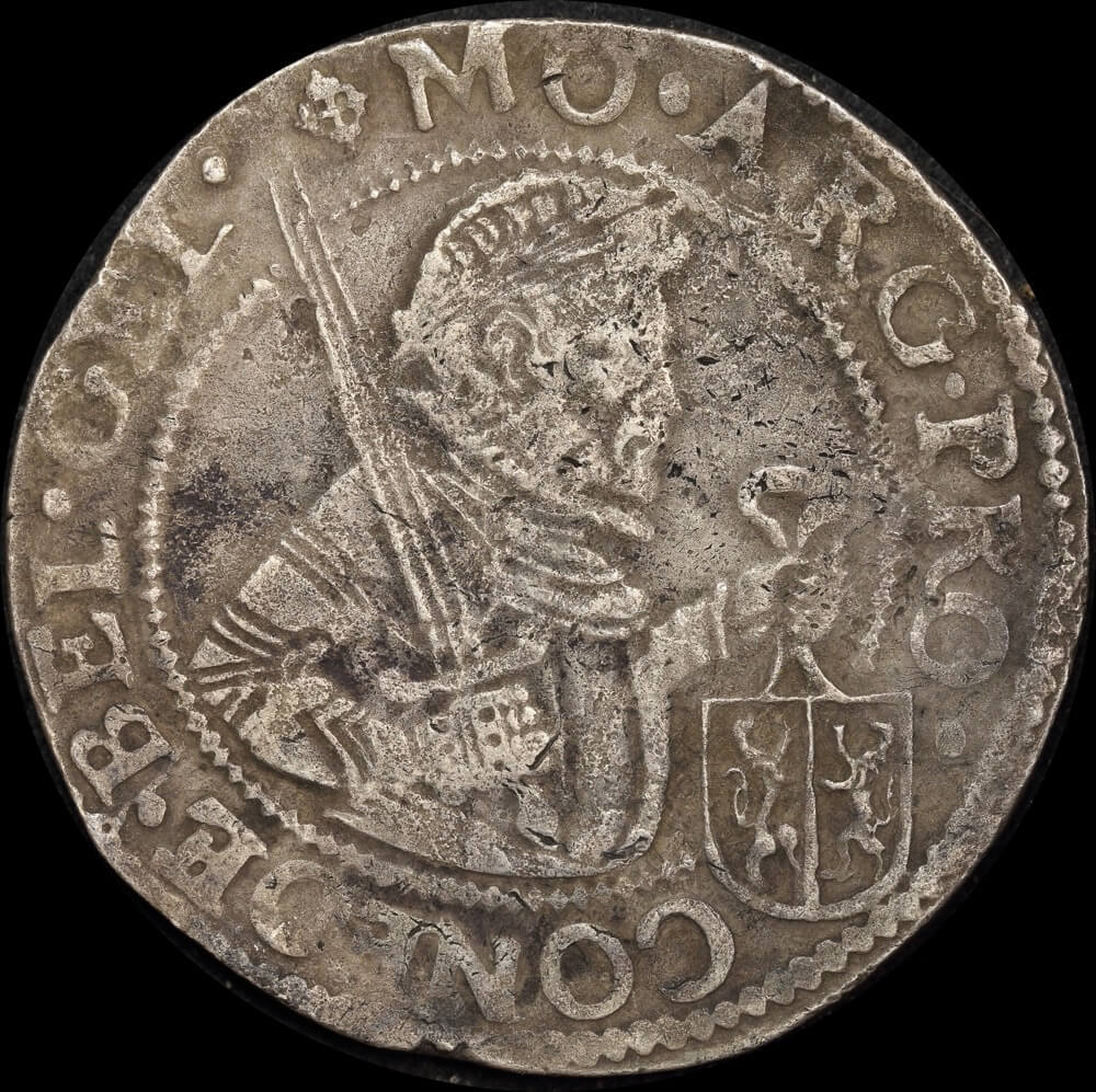 Netherlands (Gelderland) 1620 Silver Rijksdaalder ex Batavia shipwreck Dav# 4828 Very Fine product image