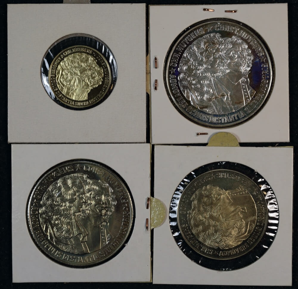 Netherlands 1989 Gold / Silver Proof 4 Coin Set X# 16-19.2 FDC product image