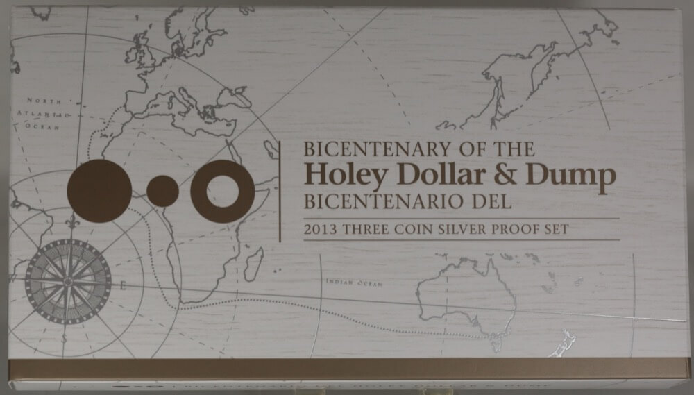 2013 Silver 3 Coin Set Bicentenary of the Holey Dollar and Dump product image