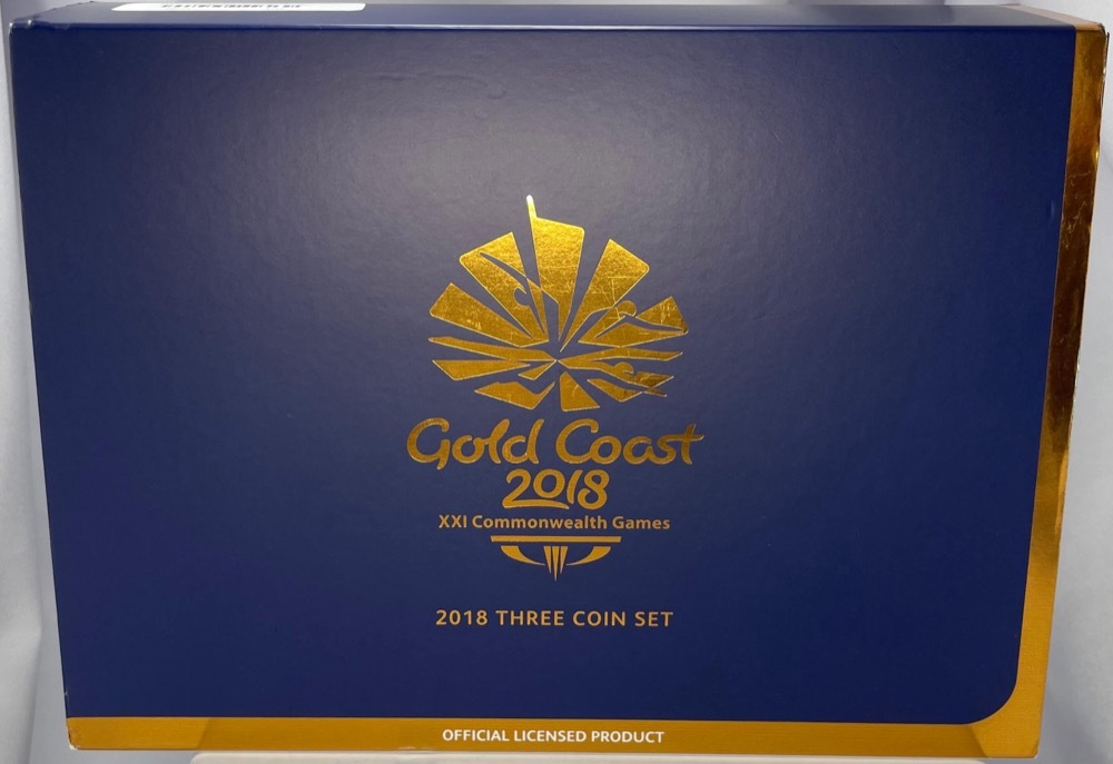 2018 3 Coin Set - Gold Coast Commonwealth Games - Share the Dream product image