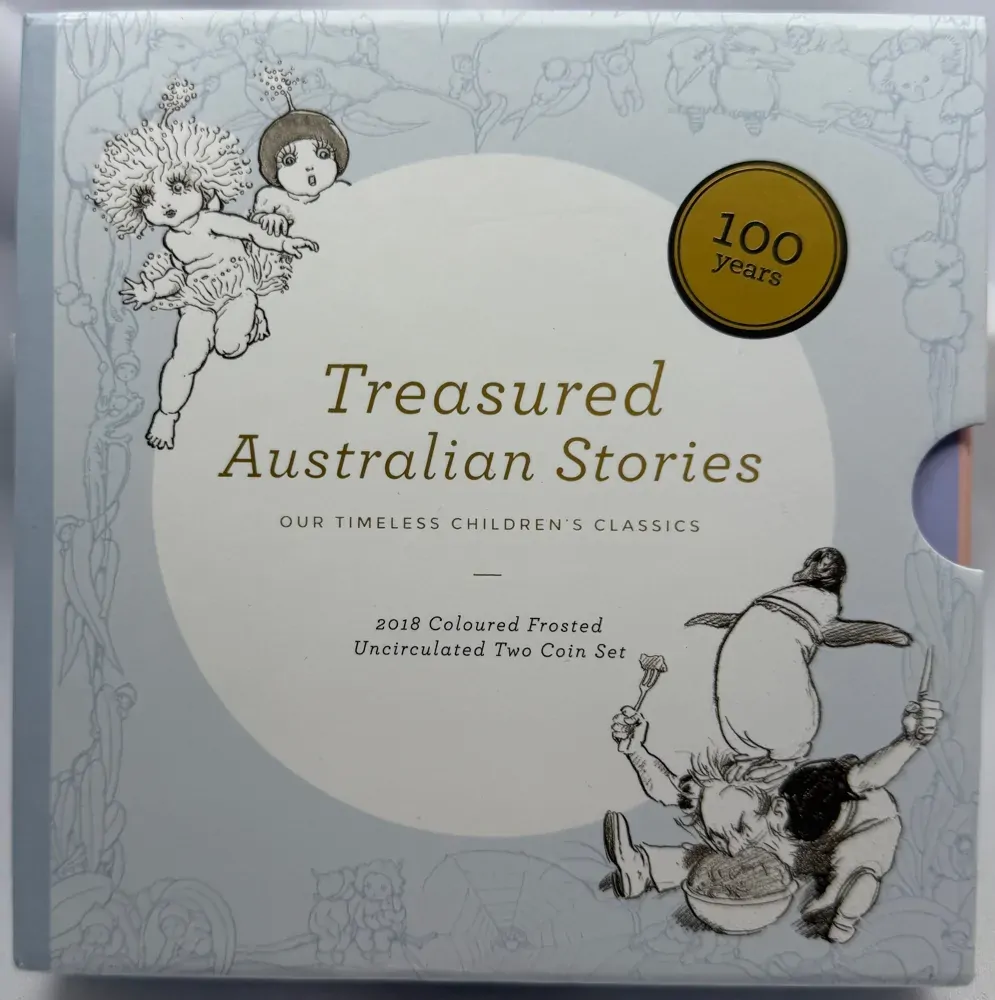 2018 1 Dollar Uncirculated 2 Coin Set Treasured Australian Stories product image