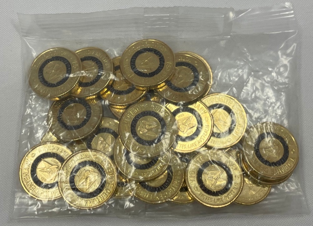 2023 Coloured $2 Security Bag of 25 Coins Vegemite Black product image