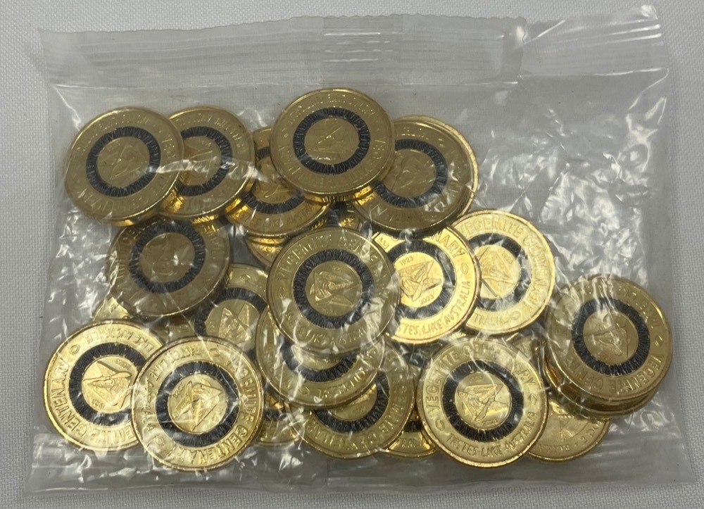 2023 Coloured $2 Security Bag of 25 Coins Vegemite - Black product image