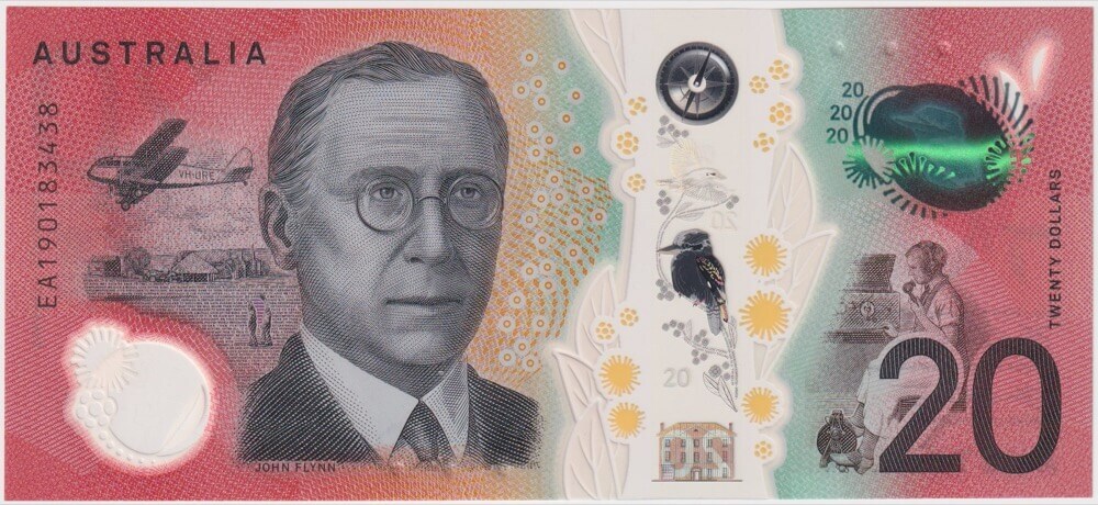 2019 $20 Note EA19 Last Prefix R426L Fraser / Lowe Uncirculated product image