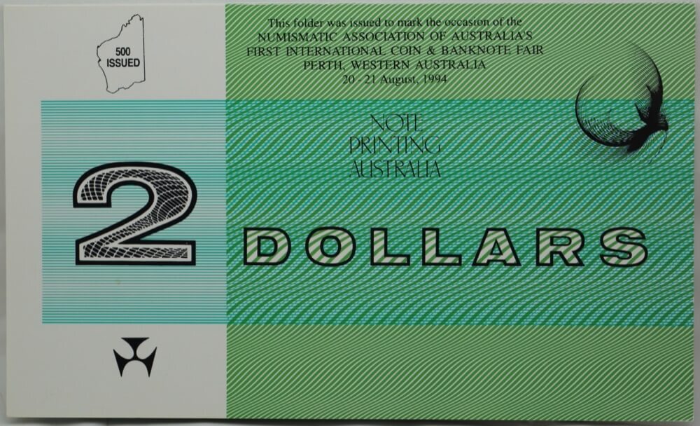 1994 Two Dollar Folder Perth Coin Fair product image