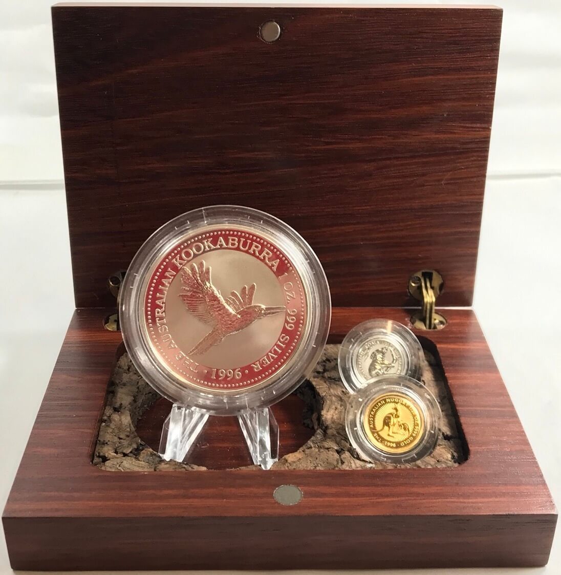 1996 Gold Platinum Silver Family of Precious Metals Unc Coin Set product image