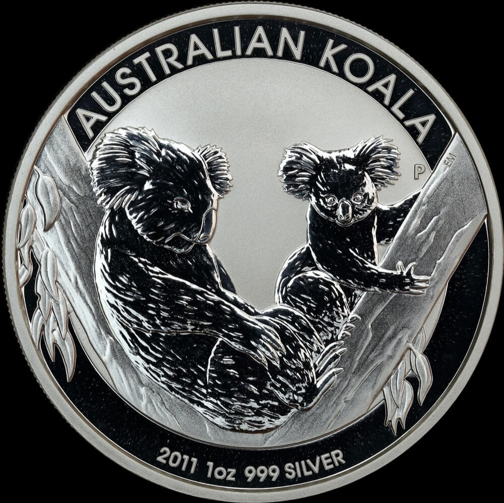 2011 Silver One Ounce Coin Specimen Koala product image