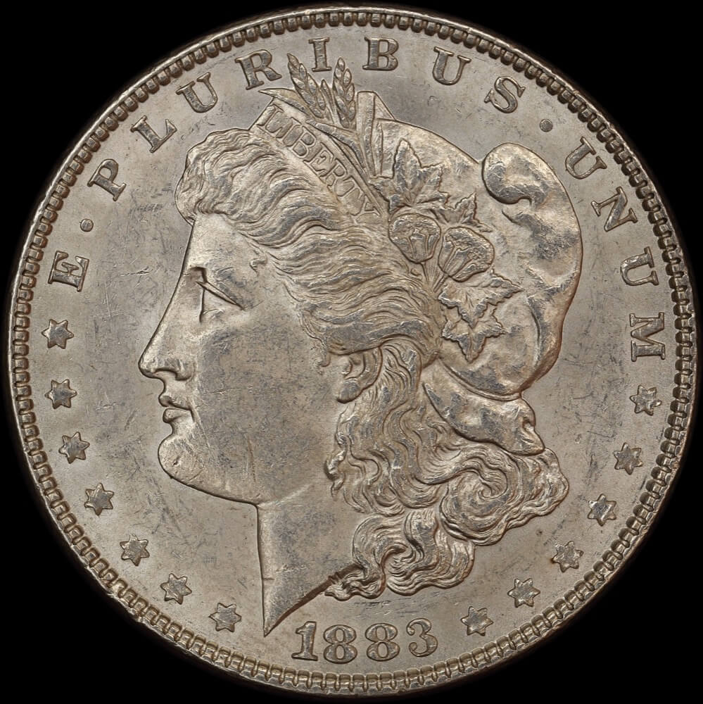 United States 1883 Silver Morgan Dollar Choice Uncirculated product image