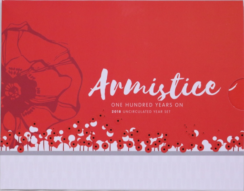 Australia 2018 Uncirculated Mint Coin Set - Armistice Centenary product image