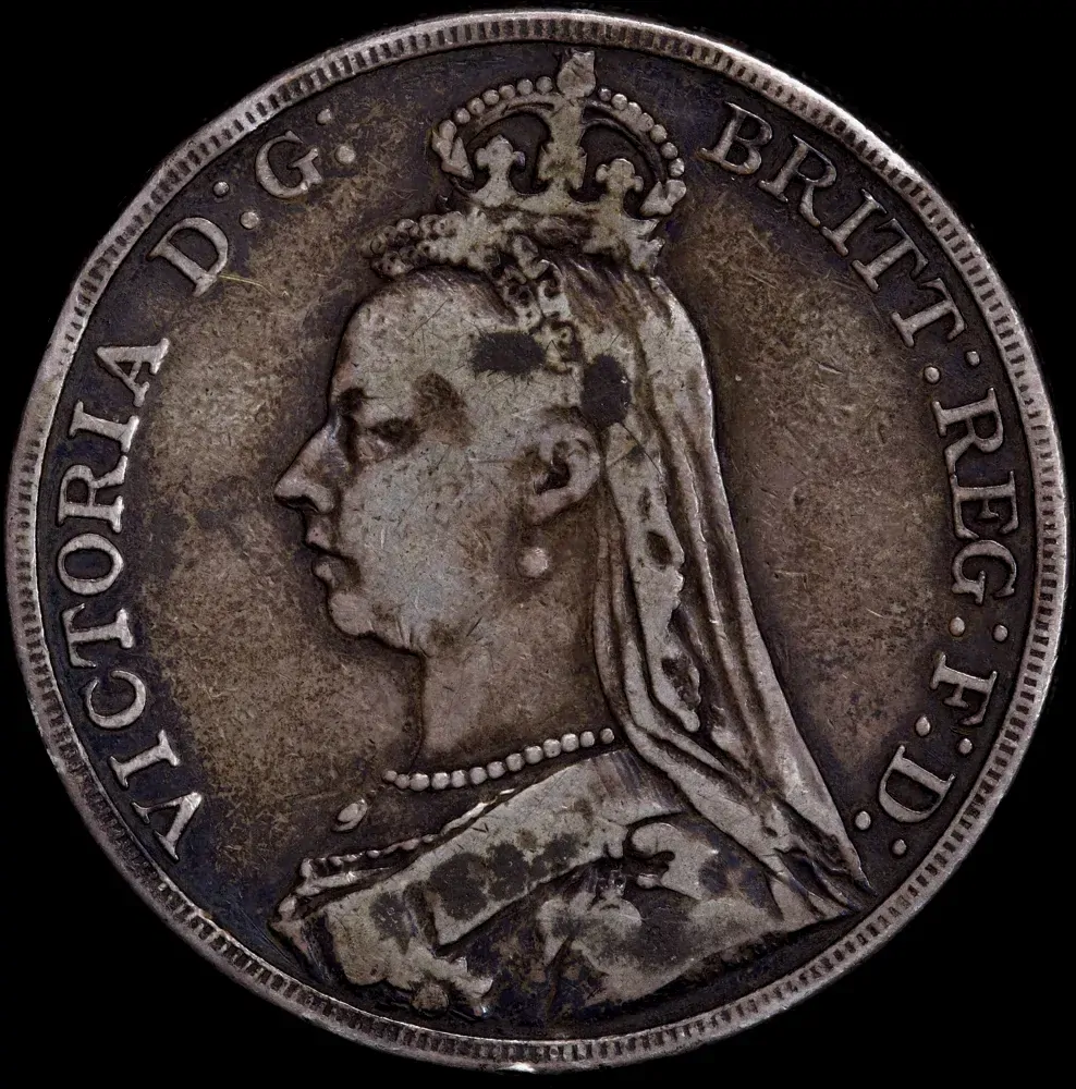 1892 Silver Crown Victoria S#3921 Good Fine product image