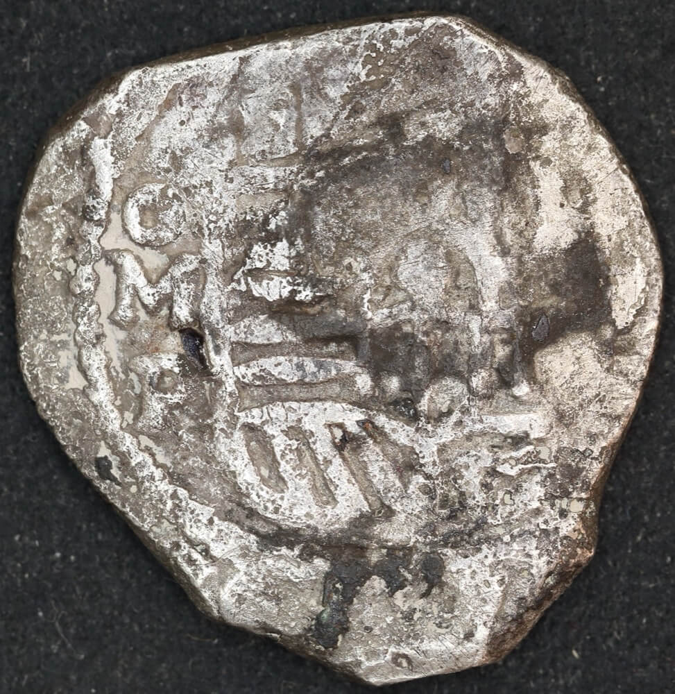 Mexico 1634-1655 Silver 4 Reales Y# 526 Fine Ex Gilt Dragon Shipwreck Artefact # 53031 product image