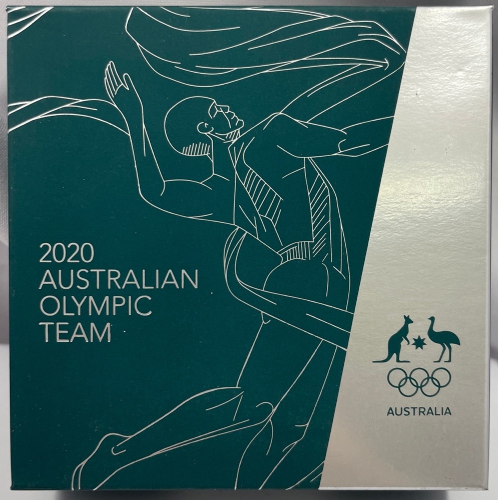 2020 Silver 5 Dollar Domed Proof Coin Australian Olympic Team product image