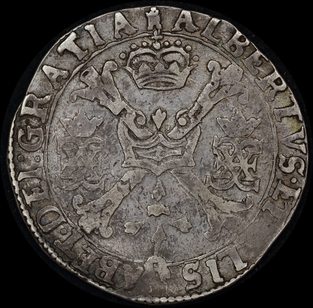 Spanish Netherlands (Tournai) 1616 Silver Patagon KM# 31 ex Batavia shipwreck Very Fine product image
