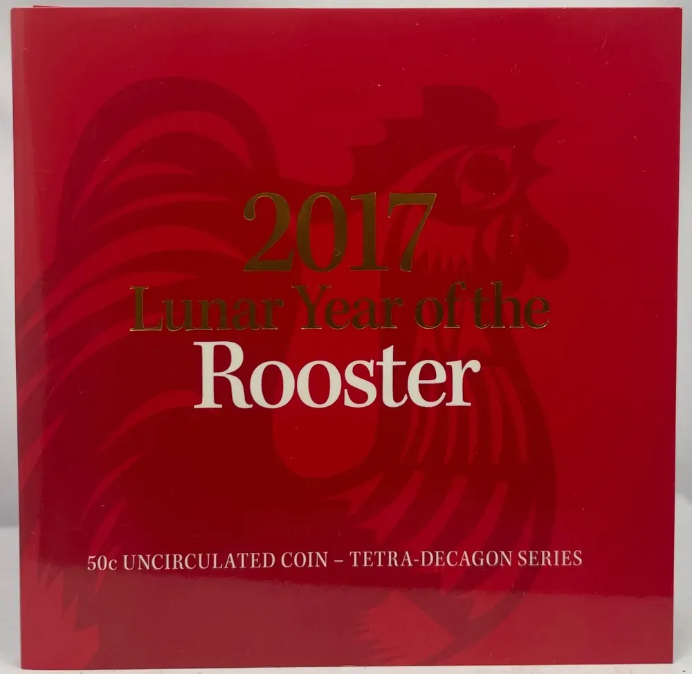 2017 50 Cent Tetradecagon Coin Year of the Rooster product image