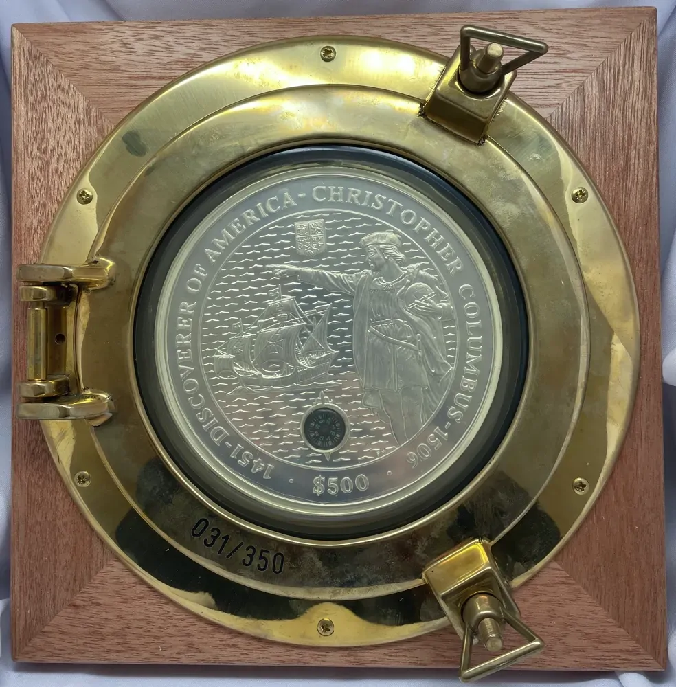 British Virgin Islands 2006 Silver 5 Kilo Proof Coin Christopher Columbus product image
