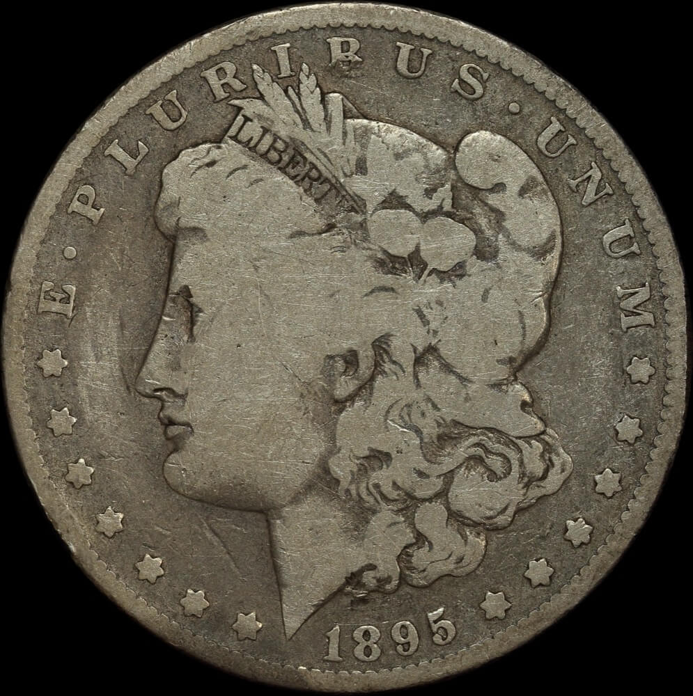 United States 1895-O Silver Morgan Dollar KM# 110 Fine product image