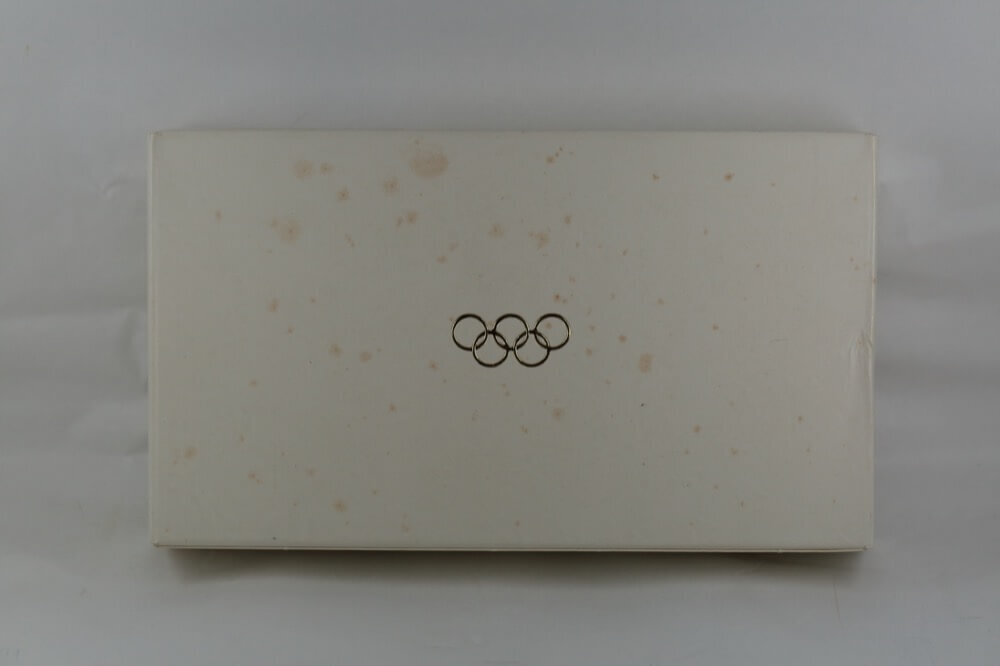 Australia 1993 IOC Olympic Centenary Silver 20 Dollar Proof Pair Fair Play and Friendship product image